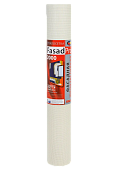 Сетка стеклотканевая фасадная (рядовая) FasadPro2000, 4х5 мм, 1х50 м, 2000 Н, ГОСТ Р 55225-2017, А (фото)